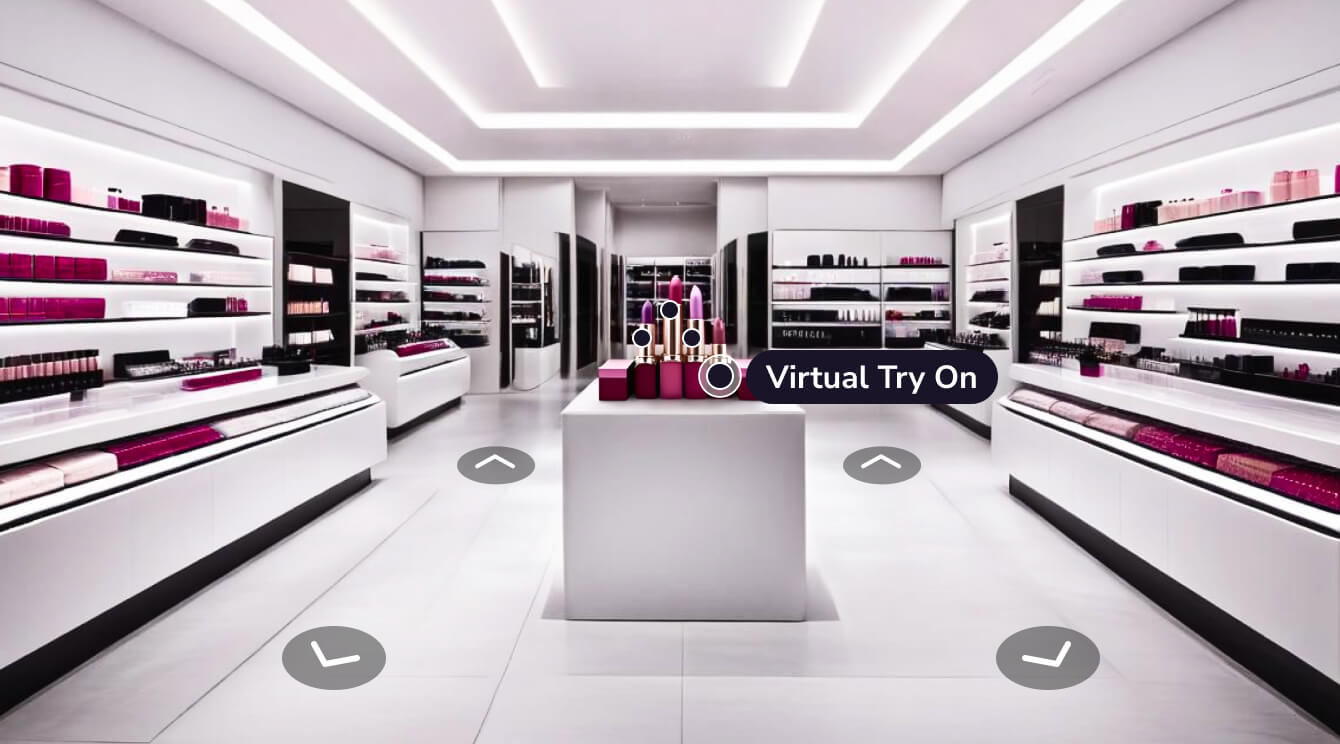 3d Virtual Store Software Platform For Shopping Easy Intergration